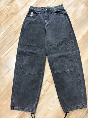 Gone baggy jeans washed black